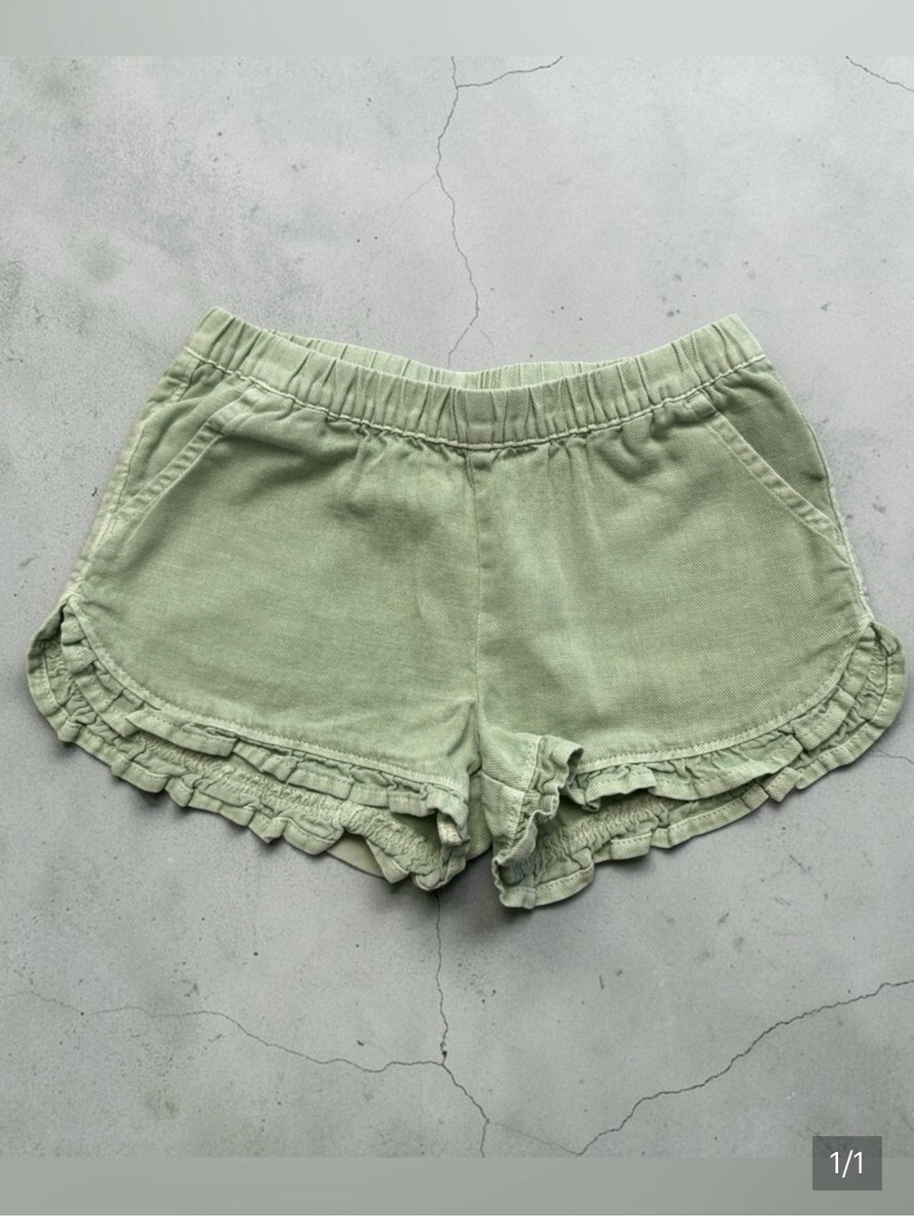 Bundled Shorts (Swipe) Girls Ruffle Hem Shorts - sizes 3T to 4T